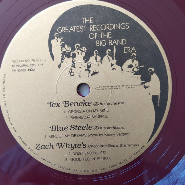 Various - The Greatest Recordings Of The Big Band Era