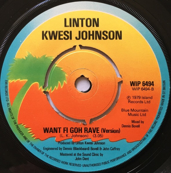 Linton Kwesi Johnson - Want Fi Goh Rave