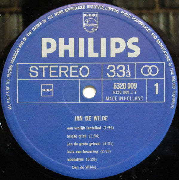 Jan De Wilde -Vogelenzang, 5