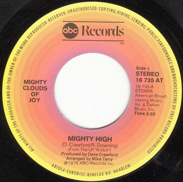 The Mighty Clouds Of Joy -Mighty High