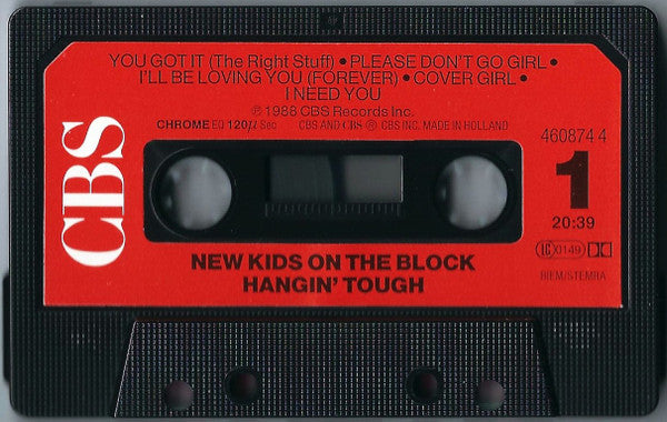 New Kids On The Block -Hangin' Tough