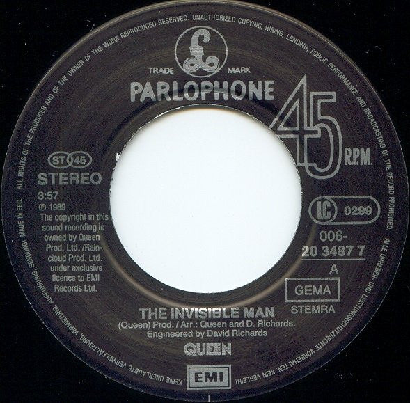 Queen -The Invisible Man