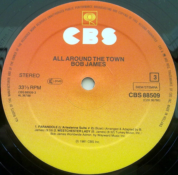 Bob James - All Around The Town