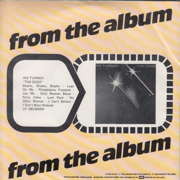 Ike Turner Featuring Tina Turner And Home Grown Funk -Shame, Shame, Shame