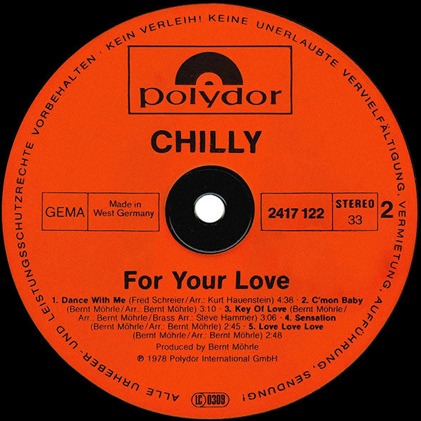 Chilly -For Your Love