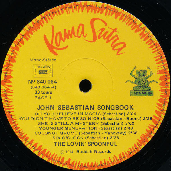 The Lovin' Spoonful -John Sebastian Song Book Vol. 1