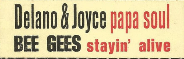 Delano & Joyce / Bee Gees -Papa Soul / Stayin' Alive