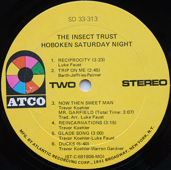 The Insect Trust -Hoboken Saturday Night