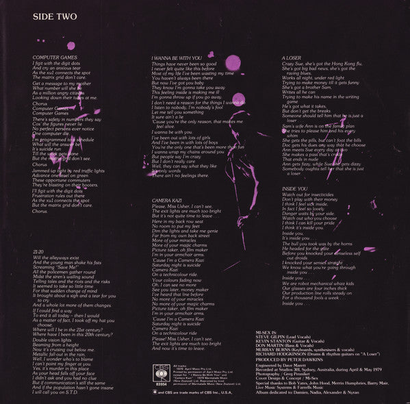 Mi-Sex -Graffiti Crimes