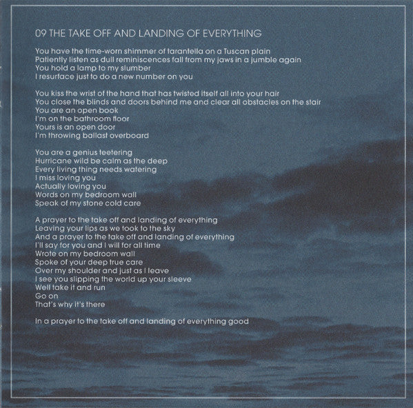 Elbow -The Take Off And Landing Of Everything