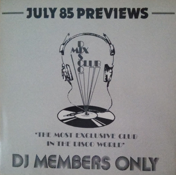 Various - July 85 - Previews