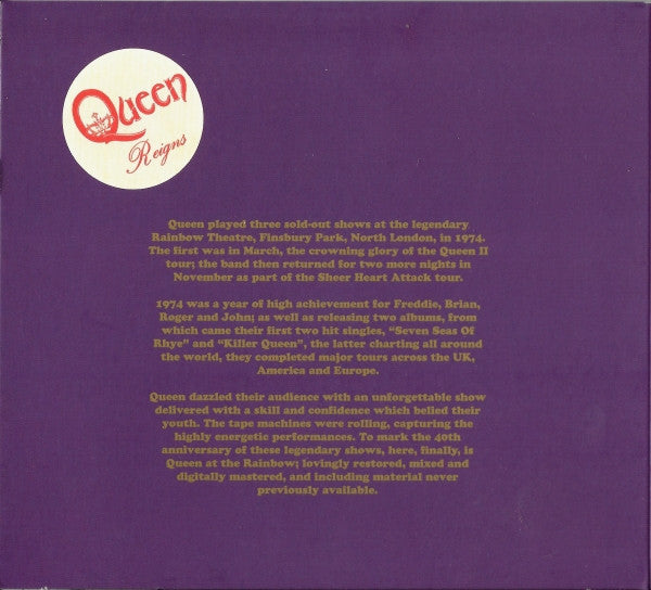 Queen -Live At The Rainbow '74