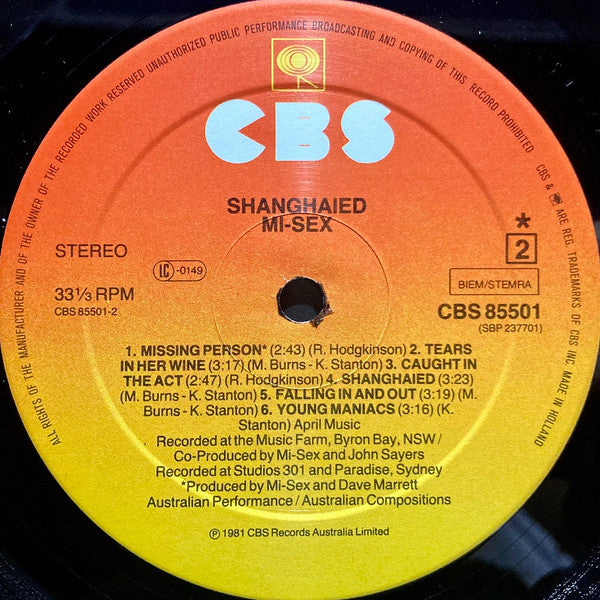 Mi-Sex -Shanghaied