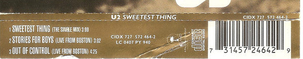 U2 - Sweetest Thing