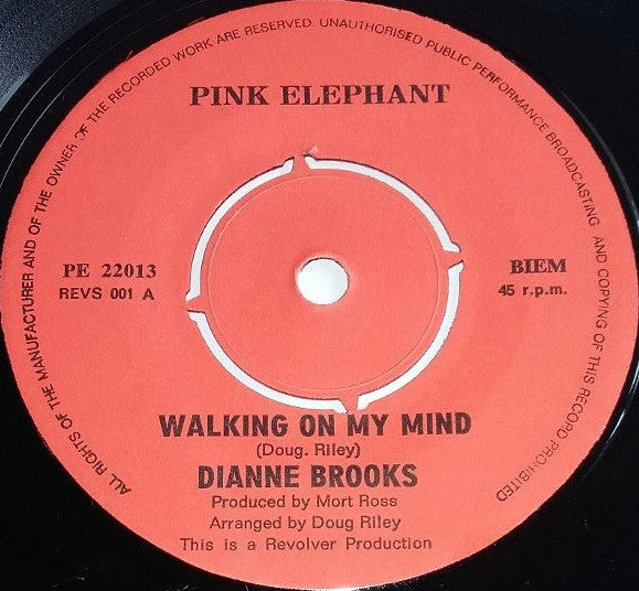 Dianne Brooks -Walkin' On My Mind / Need To Belong