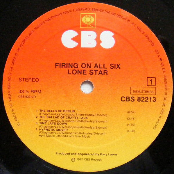 Lone Star (2) -Firing On All Six