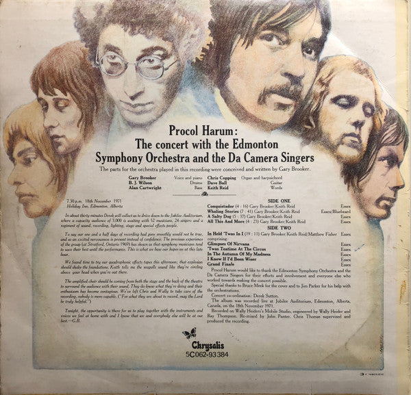 Procol Harum In Concert With The Edmonton Symphony Orchestra -Live