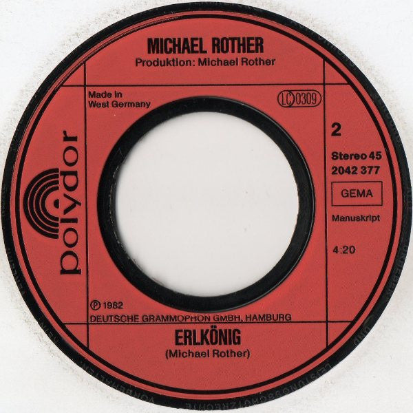 Michael Rother -Silberstreif