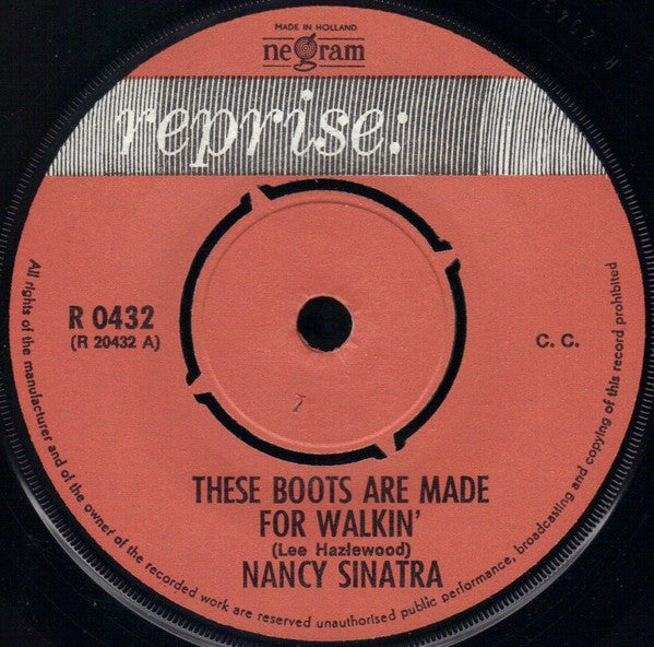Nancy Sinatra - These Boots Are Made For Walkin'