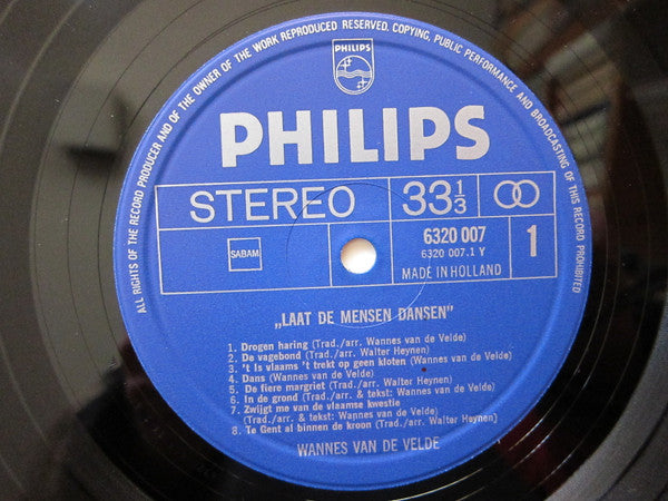 Wannes Van de Velde -Laat De Mensen Dansen