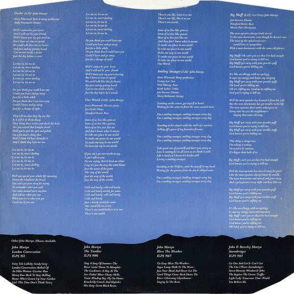 John Martyn -One World