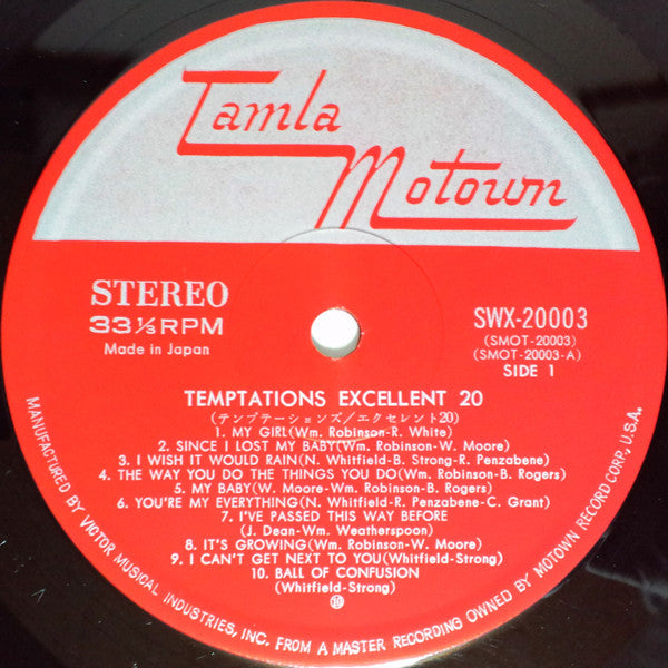 Temptations* - Excellent 20