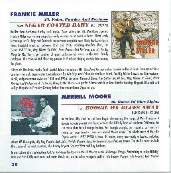Various -That's What Makes The Jukebox Play (Highlights From Bear Family's Releases: Hillbilly & Rockabilly)