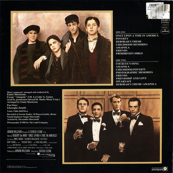 Ennio Morricone -Once Upon A Time In America (Original Motion Picture Soundtrack)