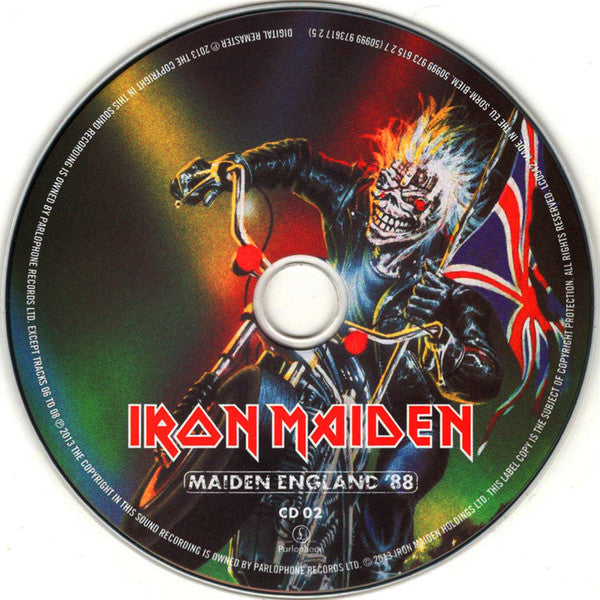 Iron Maiden -Maiden England '88