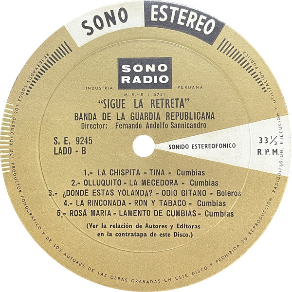 Banda De La Guardia Republicana -Sigue... La Retreta