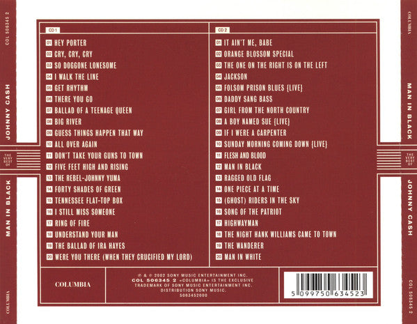 Johnny Cash - Man In Black (The Very Best Of Johnny Cash)