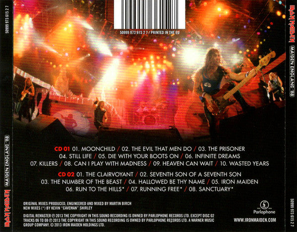 Iron Maiden -Maiden England '88