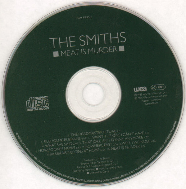 The Smiths -Meat Is Murder