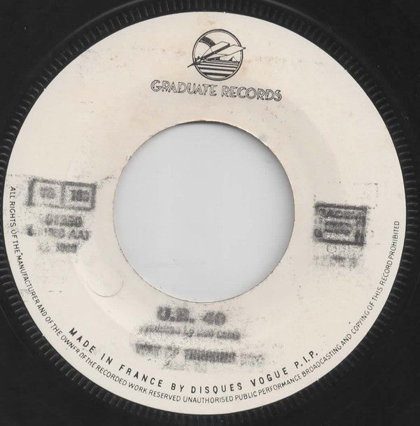 UB40 -I Think It's Going To Rain Today / My Way Of Thinking