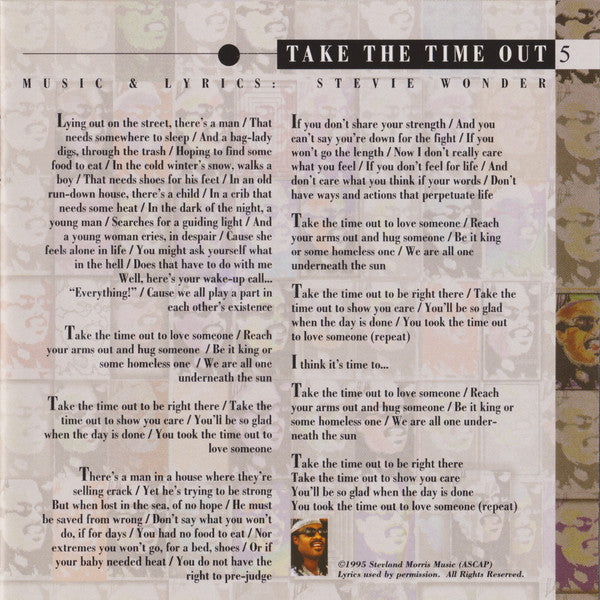 Stevie Wonder -Conversation Peace