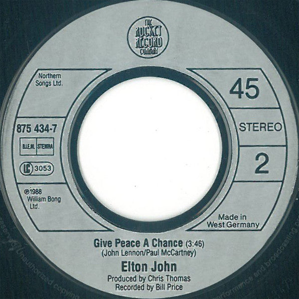 Elton John -Club At The End Of The Street