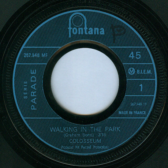 Colosseum -Walking In The Park / Those About To Die