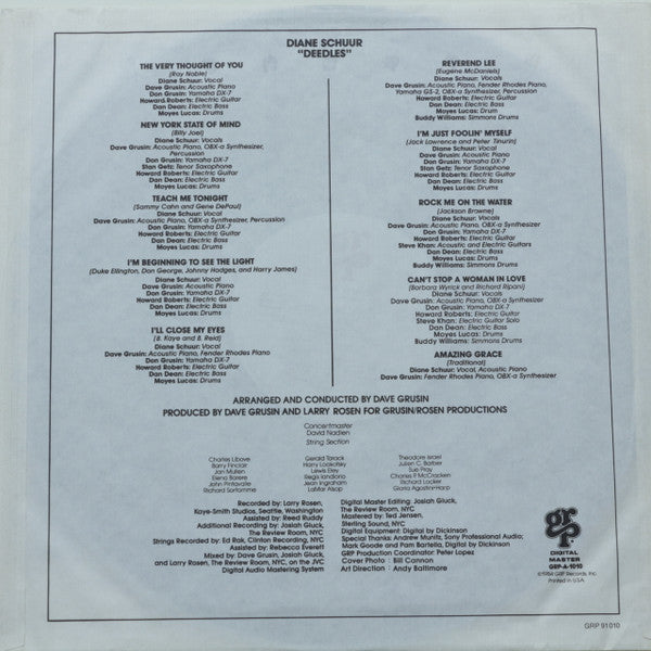 Diane Schuur -Deedles
