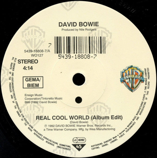 David Bowie -Real Cool World