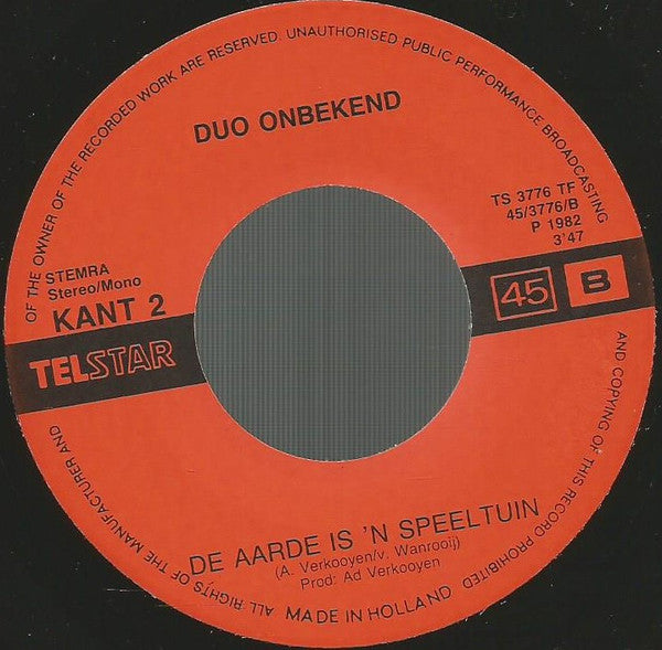 Duo Onbekend -Wat Kan Ons Gebeuren?