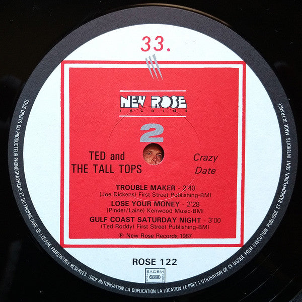 Ted And The Tall Tops* - Ted And The Tall Tops