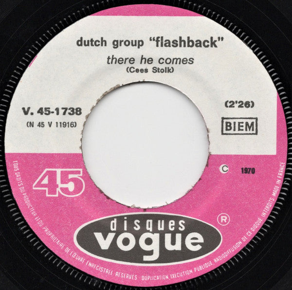 Dutch Group "Flashback"* -There He Comes / It's Your Own Life