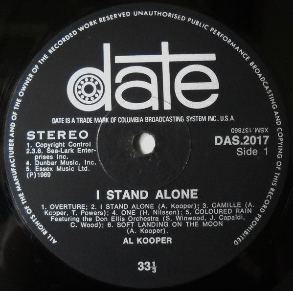Al Kooper - I Stand Alone