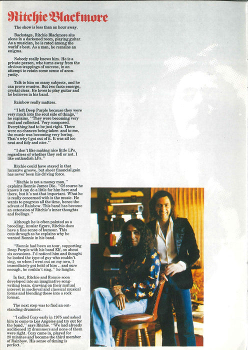 Rainbow -Live In Munich 1977