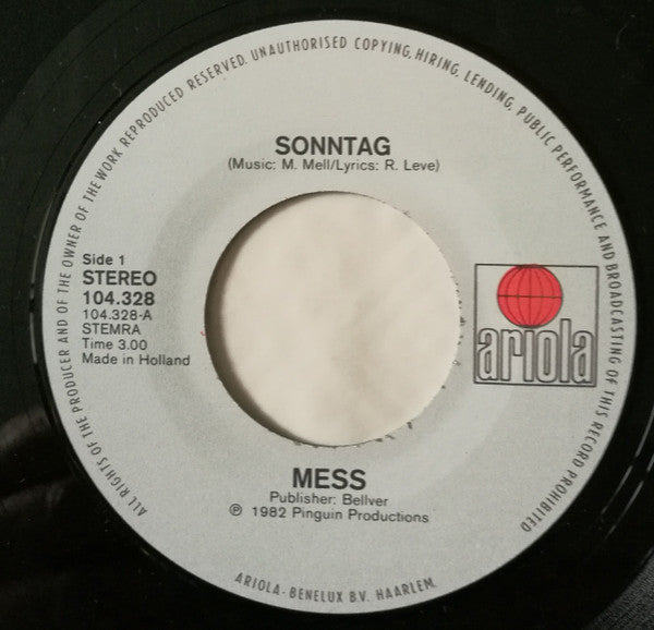 Mess (3) -Sonntag