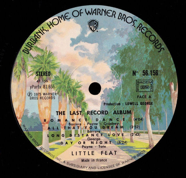 Little Feat -The Last Record Album