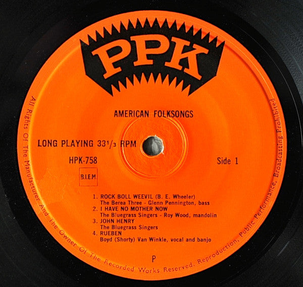 Various - American Folksongs