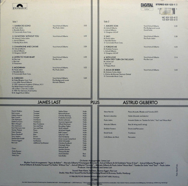 James Last, Astrud Gilberto -Plus