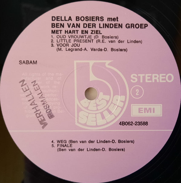 Della Bosiers En De Ben Van Der Linden Groep -Met Hart En Ziel