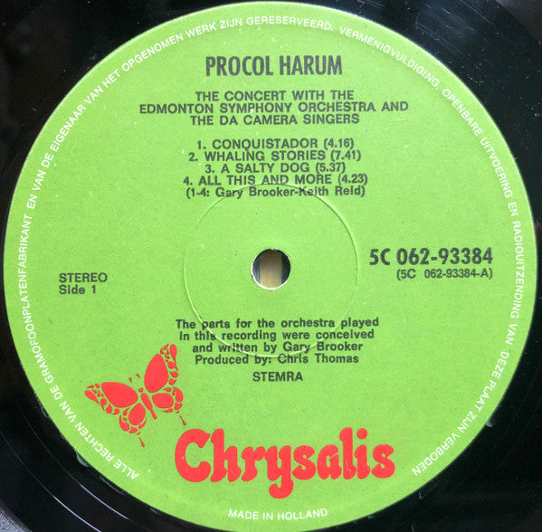 Procol Harum In Concert With The Edmonton Symphony Orchestra -Live